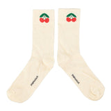 Piupiuchick Ecru Cherry Socks