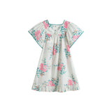 C’era Una Volta Pink Roses Luna Dress