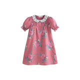C’era Una Volta Pink Flowers Loredana Dress