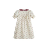 C’era Una Volta Cream Flowers Loredana Dress
