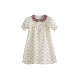 C’era Una Volta Cream Flowers Loredana Dress