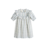C’era Una Volta Blue Stripes Raffaella Dress