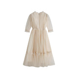 C’era Una Volta Cream Tulle Donna Gown