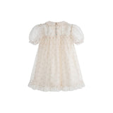 C’era Una Volta Cream Flower Tulle Deborah Dress