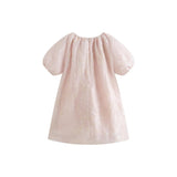 C’era Una Volta Pink Brocade Lydia Dress