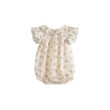 C’era Una Volta Cream Flower Roberta Romper