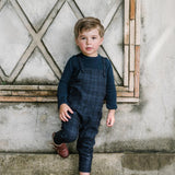 Sweet Threads Navy Paxon Romper