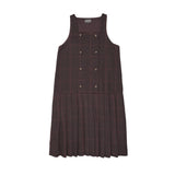 Sweet Threads Aubergine Plaid Jumper