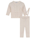 Blumint Cream Cable Knit Set