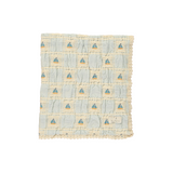 Bebe Organic Boat Patchwork Sailor Blanket