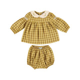 Bebe Organic Nostalgic Green Saphira Bloomer Set