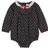 Analogie Navy Print Home Garden Romper