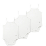Lilette White Baby Boys Undershirt 3 Pack