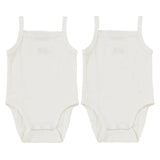 Kipp White Bebe Onesies Undershirts