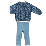 Crew Blue Sierra Legging Set