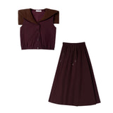 Soir Merlot Mila Vest Set