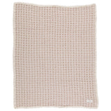 Bebe Organic Taupe Retro Crochet Blanket