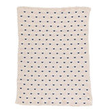 Bebe Organic Blue Heart Love Blanket