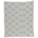 Bebe Organic Taupe Plaid Patchwork Blanket