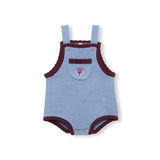 Birinit Petit Stone Knit Embroidered Romper