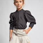 Suncracy Beige Twill Midi Skirt