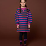 Petit Blush Stripe Sweater Dress