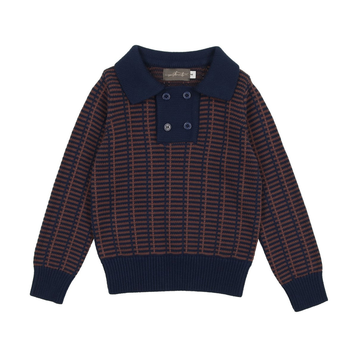 Sweet Threads Navy Oaklyn Sweater