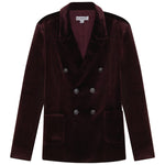 Blumint Burgundy Velvet Blazer