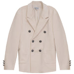 Blumint Cream Velvet Blazer