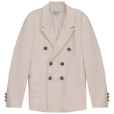 Blumint Cream Velvet Blazer