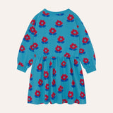 The Campamento Blue Big Flower Dress
