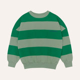The Campamento Green Striped Sweatshirt