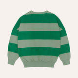 The Campamento Green Striped Sweatshirt