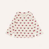 The Campamento Ecru Red Bows Set