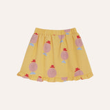 The Campamento Yellow Mr. Happy Man Skirt