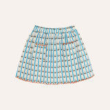 The Campamento Ecru Flowers Skirt