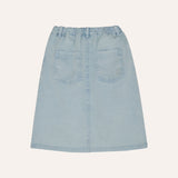 The Campamento Light Blue Denim Skirt
