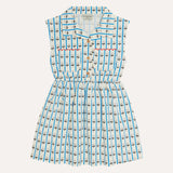 The Campamento Ecru Flowers Dress