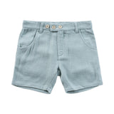 Kipp Blue Linen Shorts