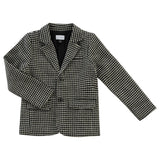Klai Grey Houndstooth Blazer
