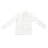 Kipp White Celeste Crystal Turtleneck