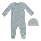 Kipp Blue Stem Fusion Romper+Hat Set