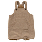 Kipp Camel Carter Short Overalls