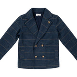 Kipp Blue Checkered Sol Blazer