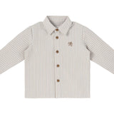 Kipp Taupe Sol Stripe Shirt
