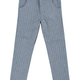 Kipp Grey Oscar Pinstripe Slim Pants