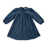 Kipp Blue Nola Velvet Dress
