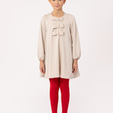 Piccola Ludo Cream Texas Dress