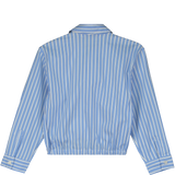 Tangerine Blue Striped Shirt