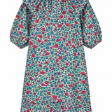 Tangerine Poppy & Daisy Liberty Dress